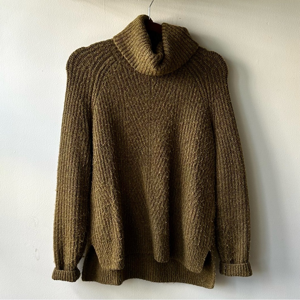 Madewell Moss Turtleneck Sweater - XS